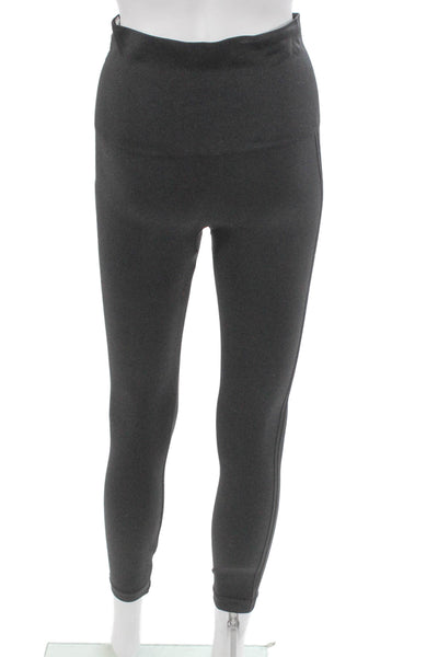 Spanx Womens Ankle Leggings Gray Nylon Size XL