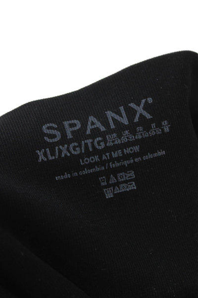 Spanx Womens Ankle Leggings Gray Nylon Size XL