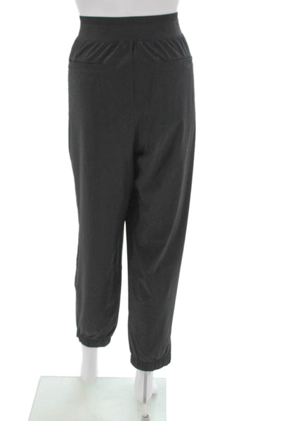 Athleta Womens Jogger Pants Black Polyester Size 14