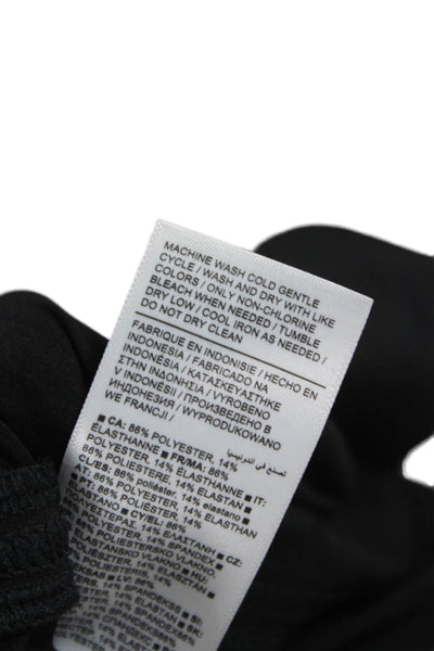 Athleta Womens Jogger Pants Black Polyester Size 14