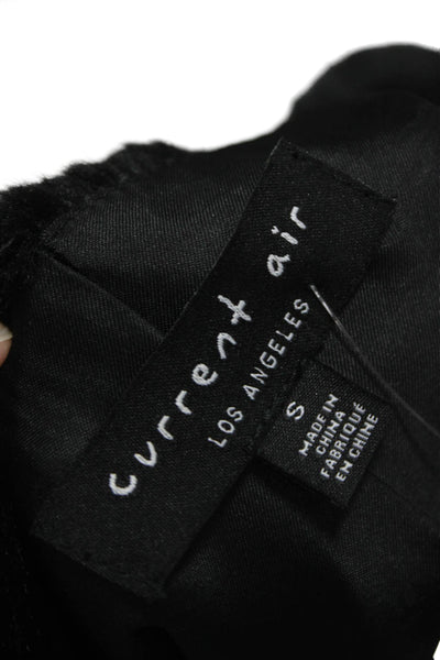 Current Air Womens Basic Jacket Black Polyester Long Sleeve Size S
