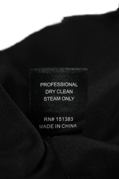 Current Air Womens Basic Jacket Black Polyester Long Sleeve Size S
