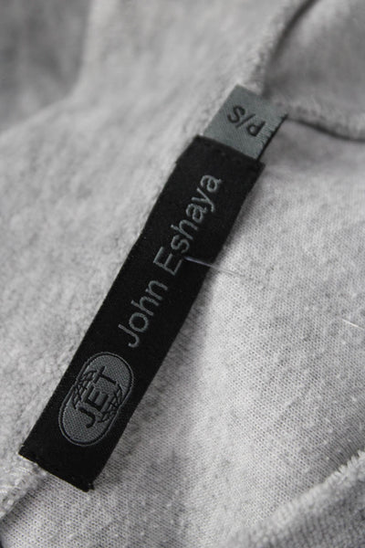 Jet John Eshaya Womens Gray Bomber Jacket Size S