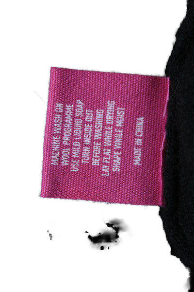 NOK Nature of Knitwear Womens Yak Cowl Pullover Black Size XL