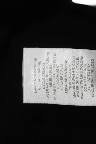 Renuar Women Pullover Sweater Black Cowl Neck Long Sleeve Viscose Size XS