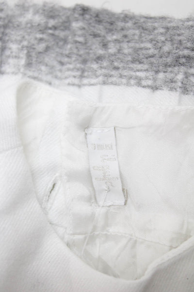 Il Gufo Girls Cotton Girls Pleated Detail Dress White Size 3 Months
