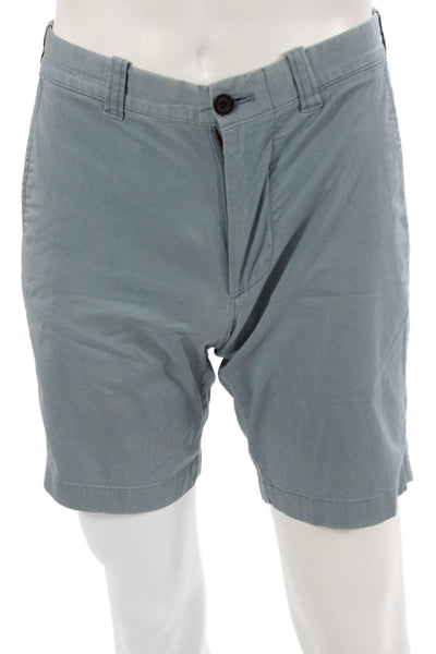 J Crew Mens Chino Shorts Blue Size 29