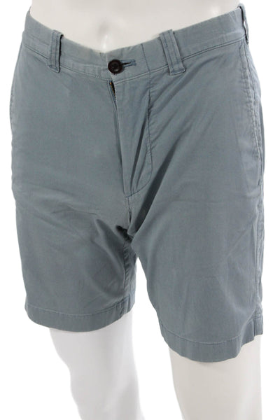 J Crew Mens Chino Shorts Blue Size 29