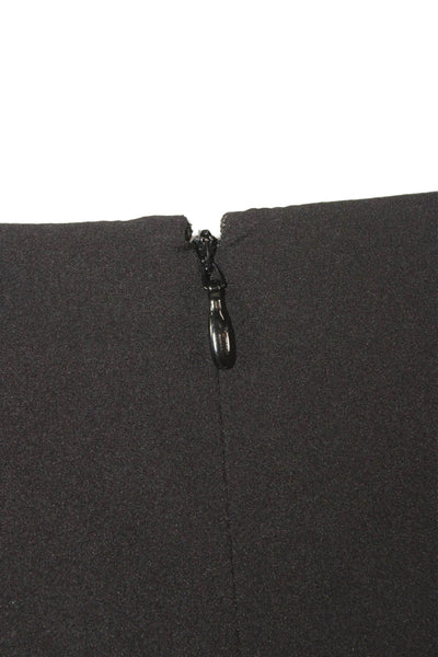 Calvin Klein Womens Fit & Flare Black Mid-Calf Dress Size 4