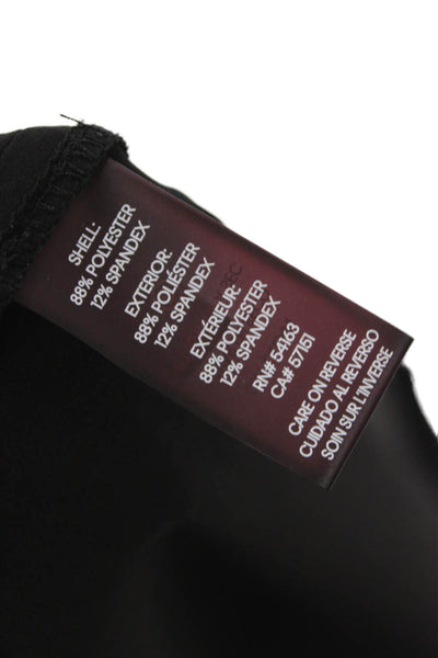 Calvin Klein Womens Fit & Flare Black Mid-Calf Dress Size 4