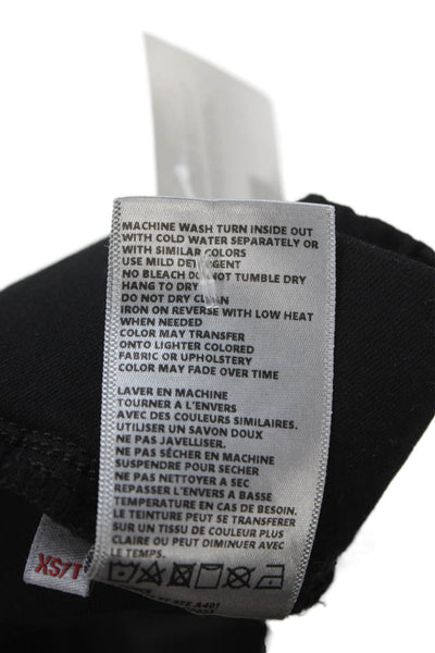 L'Agence Womens Ankle Leggings Black Modal Size XS