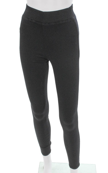 L'Agence Women Black Modal Leggings Size XS