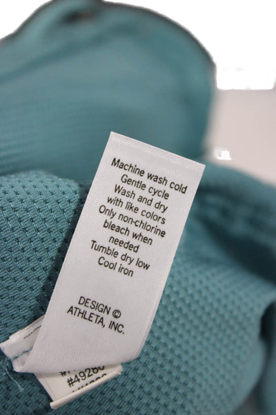 Athleta Women Athletic Skirt Green Nylon Size 6P