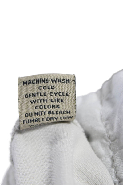 Khakis and Company Women Beige Cargo Skirt Button Cotton Short Size 6