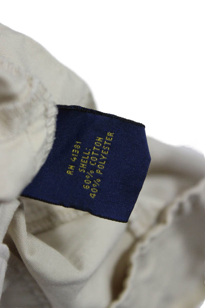 Polo Golf Ralph Lauren Womens Chino Shorts Beige 60% Cotton Size 6