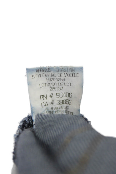 Theory Womens Skinny Jeans Blue High Rise Cotton Blend Size 26