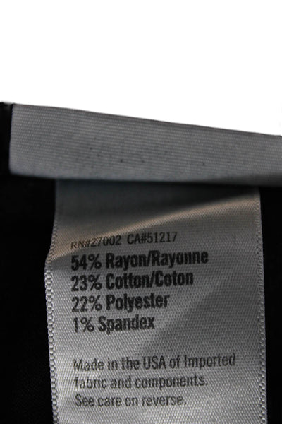 Paige Womens Skinny Jeans Black High Rise Rayon Inseam 29 Size 26