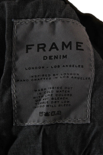 Frame Denim Womens Skinny Jeans Blue Cotton Low Rise Size 26