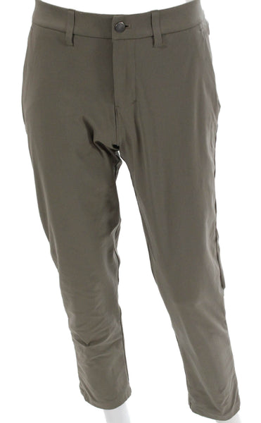 Lululemon Mens Chino Pants Green Button Size S