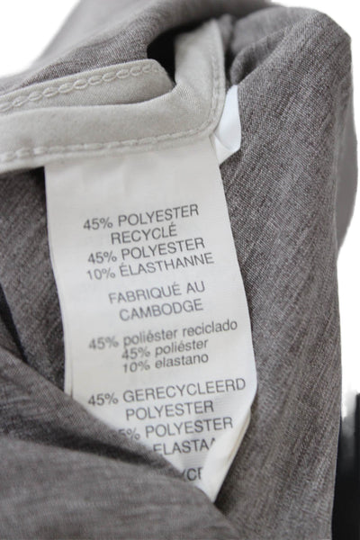 Vuori Mens Casual Shorts Gray Polyester Size S