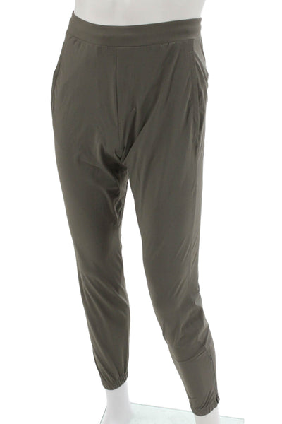 Lululemon Women Gray Recycled Nylon Jogger Pants Pull On Size XS