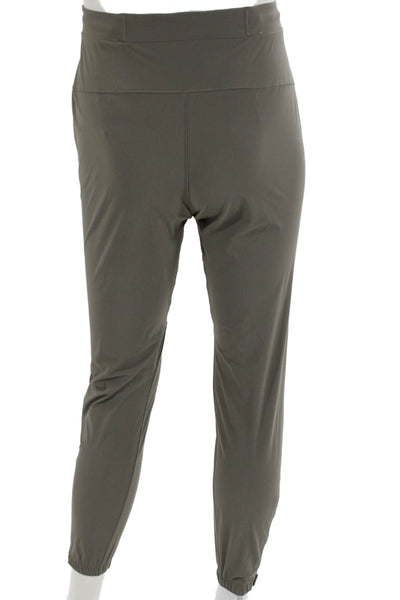 Lululemon Women Gray Recycled Nylon Jogger Pants Pull On Size XS