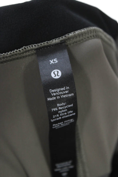 Lululemon Women Gray Recycled Nylon Jogger Pants Pull On Size XS