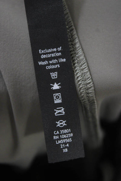 Lululemon Women Gray Recycled Nylon Jogger Pants Pull On Size XS