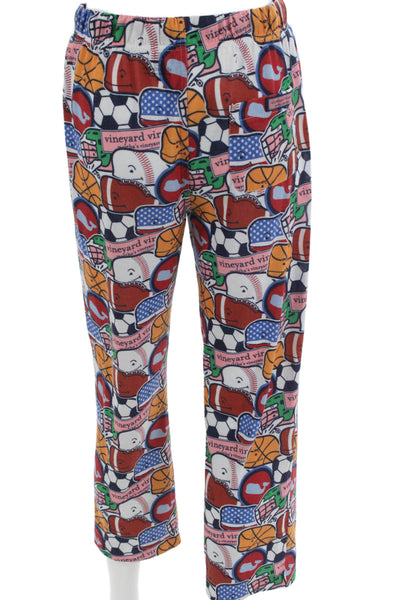 Vineyard Vines Unisex Adults Multicolor Sports Pajama Pants Size S