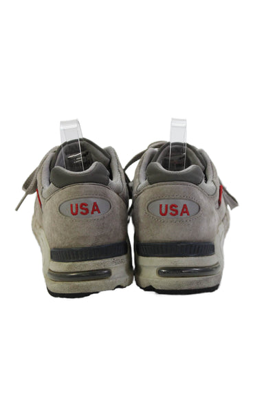 New Balance Mens Suede Lace Up 990 Sneakers Grey Size 10.5