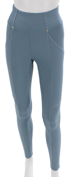 Heroine Sport Women Ankle Leggings Blue Pull On Size XS