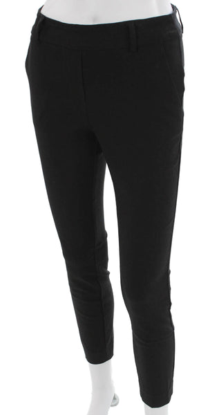 iltm Womens Ankle Pants Black Rayon Petite Size XS