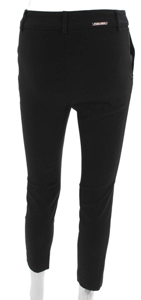 iltm Womens Ankle Pants Black Rayon Petite Size XS