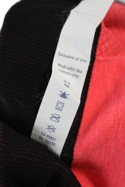 Lululemon Women Pink Chevron Sports Bra Nylon Blend Sleeveless Pullover Size 6