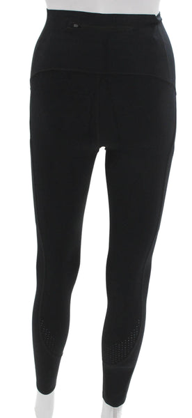 ENDVR Womens Compression Leggings Black Nylon Size XS