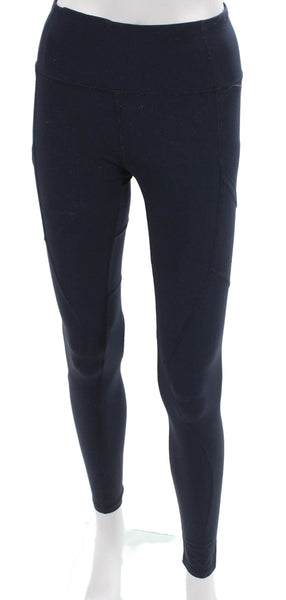 G. Womens Ankle Leggings Blue Polyamid Pull On Size XS