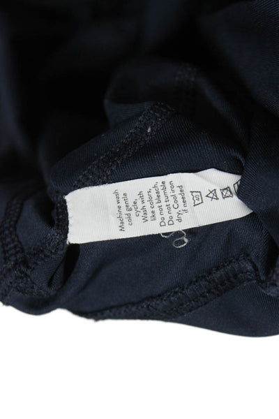 G. Womens Ankle Leggings Blue Polyamid Pull On Size XS