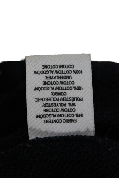 Derek Lam 10 Crosby Womens Basic Sleeveless Tee Blue Cotton Round Neck Size M