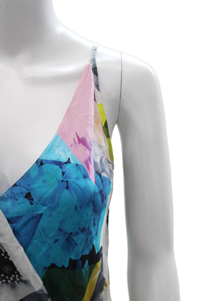 Amanda Uprichard Women Silk Floral Camisole Petite Size XS