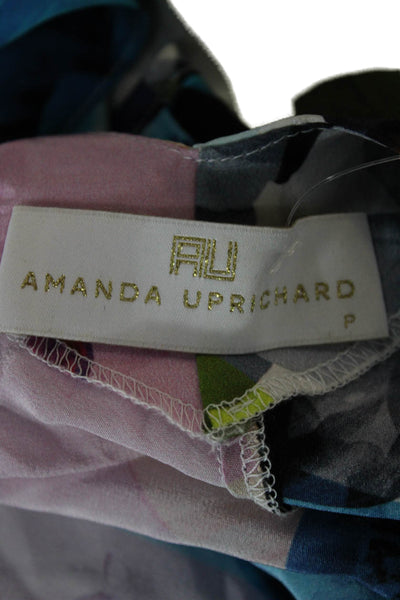 Amanda Uprichard Women Silk Floral Camisole Petite Size XS