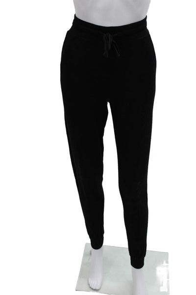 Z Supply Womens Jogger Pants Black Rayon Drawstring Size S