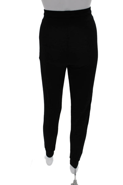 Z Supply Womens Jogger Pants Black Rayon Drawstring Size S