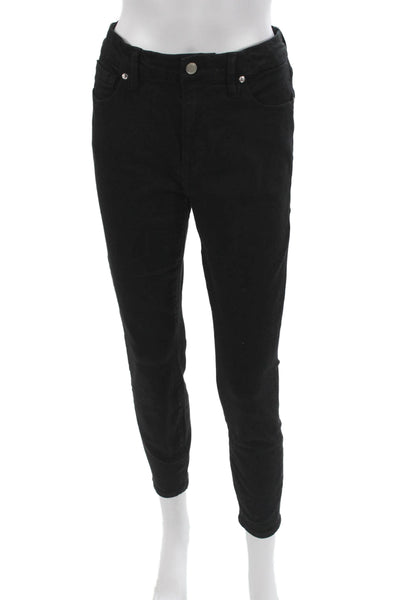 Good American Womens Skinny Black Jeans Cotton Size 6
