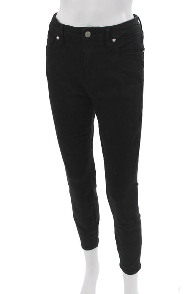 Good American Womens Skinny Black Jeans Cotton Size 6