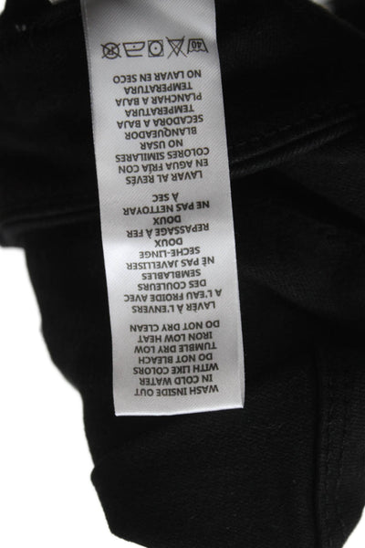 Good American Womens Skinny Black Jeans Cotton Size 6