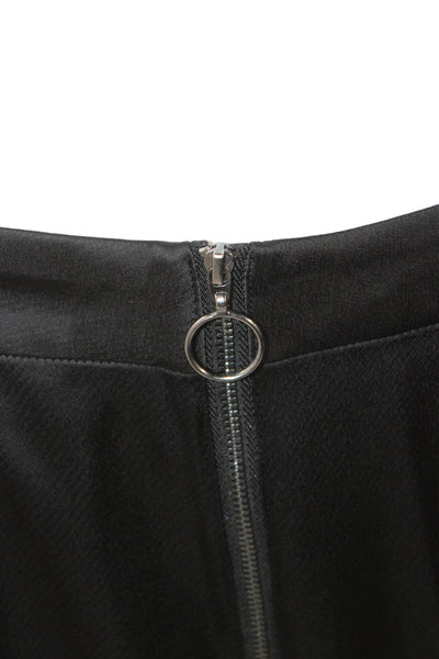 Paige Womens Jogger Pants Black Polyester Zip Inseam 27 Size 6
