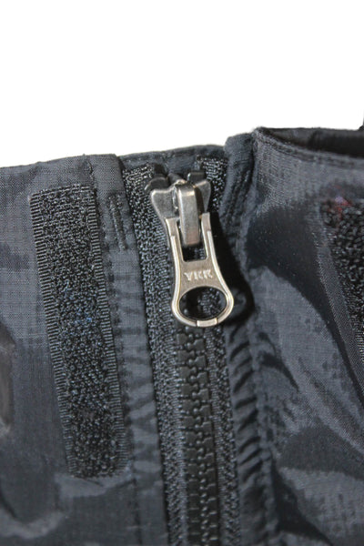 Marmot Women Rain Coat Black Nylon Zip Size S