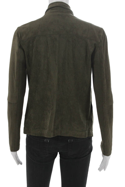 BB Dakota Women Basic Jacket Green Long Sleeve Size XS