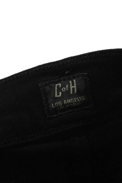 Citizens of Humanity Women Ankle Jeans Black Mid Rise Rayon Size 26