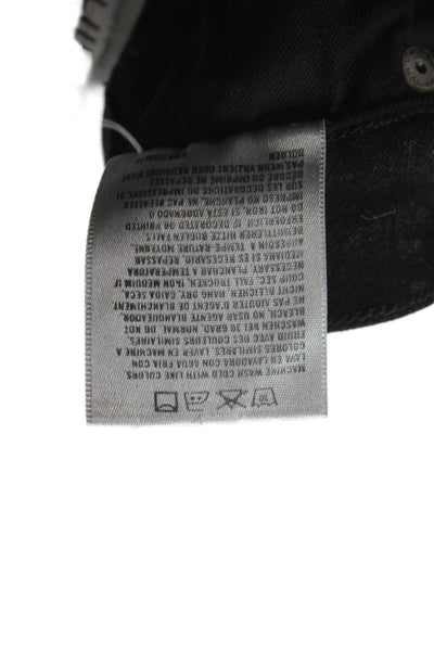 Citizens of Humanity Women Ankle Jeans Black Mid Rise Rayon Size 26